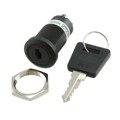 CKM12BFW01-009 - SWITCH KEYLOCK 2POS SPDT 3A 250V