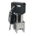 SK24EG13 - SWITCH KEYLK 3POS DP3T 0.4VA 28V