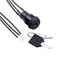 P10113TCMWCQ22 - SWITCH KEYLOCK 2POS SPDT 4A 125V
