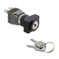 164J2B11 - SWITCH KEYLOCK 2POS SPDT 5A 250V