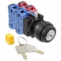 SG-D1-2B22 - SWITCH KEYLCK 2POS 4PST 10A 110V