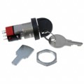BY01AFJC03LQ22 - SWITCH KEYLOCK 3POS SP3T 4A 125V