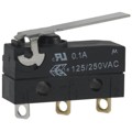 ZW10E15CD1 - SWITCH SNAP ACT SPDT 100MA 125V