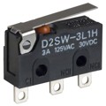 D2SW-3L1HS - SWITCH SNAP ACTION SPDT 3A 125V