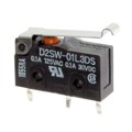 D2SW-01L3DS - SWITCH SNAP ACT SPDT 100MA 125V
