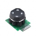 QS2 KQS1 BK N C - SWITCH NAVIG ROCKER 100MA 30V