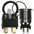 1241.6824.1122077 - SWITCH PUSHBUTTON DPST 12A 250V