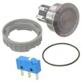 MSM22-NX00A10-SNCSNCNF-RIRGB024-Q0000-S - MSM SERIES 22MM METAL LINE SWITC