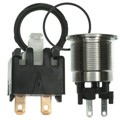 1241.6823.1114000 - SWITCH PUSHBUTTON SPST 12A 250V