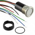 CPS16-NC00A10-SNCCWTWF-AIRGBVAR-W0000-S - SWITCH PUSH SPST-NC 100MA 42V