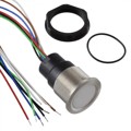 CPS19-NC00A10-SNCCWTWF-AIRGBVAR-W0000-S - SWITCH PUSH SPST-NC 100MA 42V