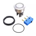 MSM22-NX0010A-SNCSNCNF-RI0GN024-Q0000-S - MSM 22, METAL SWITCH, 10 A SWITC