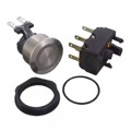 MSM19-NXDP05A-SNCSNCNF-RI0BL024-Q0000-S - MSM 19, METAL SWITCH, 5 / 3 A SW