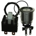 1241.6824.1111000 - SWITCH PUSHBUTTON SPST 12A 250V
