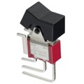 300SP1J1BLKM7QE - SWITCH ROCKER SPDT 5A 120V