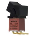 300AWSP1J1BLKM6QE - SWITCH ROCKER SPDT 5A 120V
