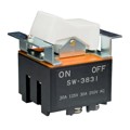 SW3831 - SWITCH ROCKER 3PST 30A 125V