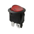 RR812C1000-116 - SWITCH ROCKER DPST 16A 125V
