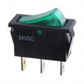RB141C1000-135 - ILLUMINATED POWER ROCKER SWITCH