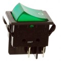 WRG32F2FBGLN - SWITCH ROCKER DPST 16A 125V