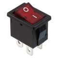 R1973BBLKRILFF3 - SWITCH ROCKER DPST 9A 125V
