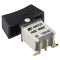 400BWMSP3R2BLKSM6QE - SWITCH ROCKER SPDT 3A 120V