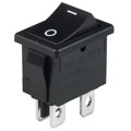 CWSB21AA1F - SWITCH ROCKER DPST 6A 250V