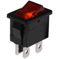CWSB21CACF - SWITCH ROCKER DPST 9A 125V