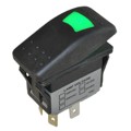 R711FE1-SXXX2BDGNW - SWITCH ROCKER SPST 16A 30V