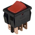 GRS-4023C-0005 - SWITCH ROCKER DPDT 13A 125V