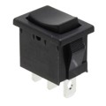 R1966HBLKBLKEF - SWITCH ROCKER SPDT 15A 125V