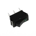 R4BBLKBLKGRNEF3 - SWITCH ROCKER SPST 20A 125V