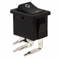 R1973BBLKBLKGR0 - SWITCH ROCKER DPST 9A 125V