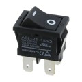 A8L-21-15N2 - SWITCH ROCKER DPST 10A 125V