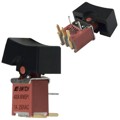 400AWMSP1R1BLKM6RE - SWITCH ROCKER SPDT 0.4VA 20V
