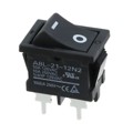 A8L-21-12N2 - SWITCH ROCKER DPST 10A 125V