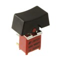 400AWMSP3R1BLKM6QE - SWITCH ROCKER SPDT 3A 120V