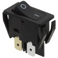 C1250APBB-085W - SWITCH ROCKER DPST 16A 250V