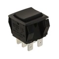 PRDDD3-16F-BB000 - SWITCH ROCKER DPDT 16A 125V