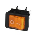 C1353ABBA3XCR1 - DPST ROCKER SWITCH