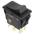 RVW4GD1100 - SWITCH ROCKER DPDT 20A 125V