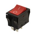 JWL21RC2A - SWITCH ROCKER DPST 16A 125V
