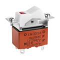 LW3021A - SWITCH ROCKER DPST 20A 110V
