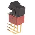 E201J1AV2QE2 - SWITCH ROCKER DPDT 7.5A 125V