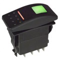 VLD2GHNB-AAC00-000 - SWITCH ROCKER DPDT 20A 12V