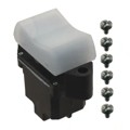 2TP201-7 - SWITCH ROCKER DPDT 10A 125V