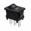 D101J12S215DQA - SWITCH ROCKER SPDT 4A 125V