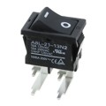 A8L-21-13N2 - SWITCH ROCKER DPST 10A 125V