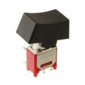 400MSP1R1BLKM6QE - SWITCH ROCKER SPDT 3A 120V