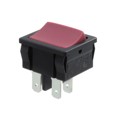 D602J13S215QA - SWITCH ROCKER DPST 10A 125V